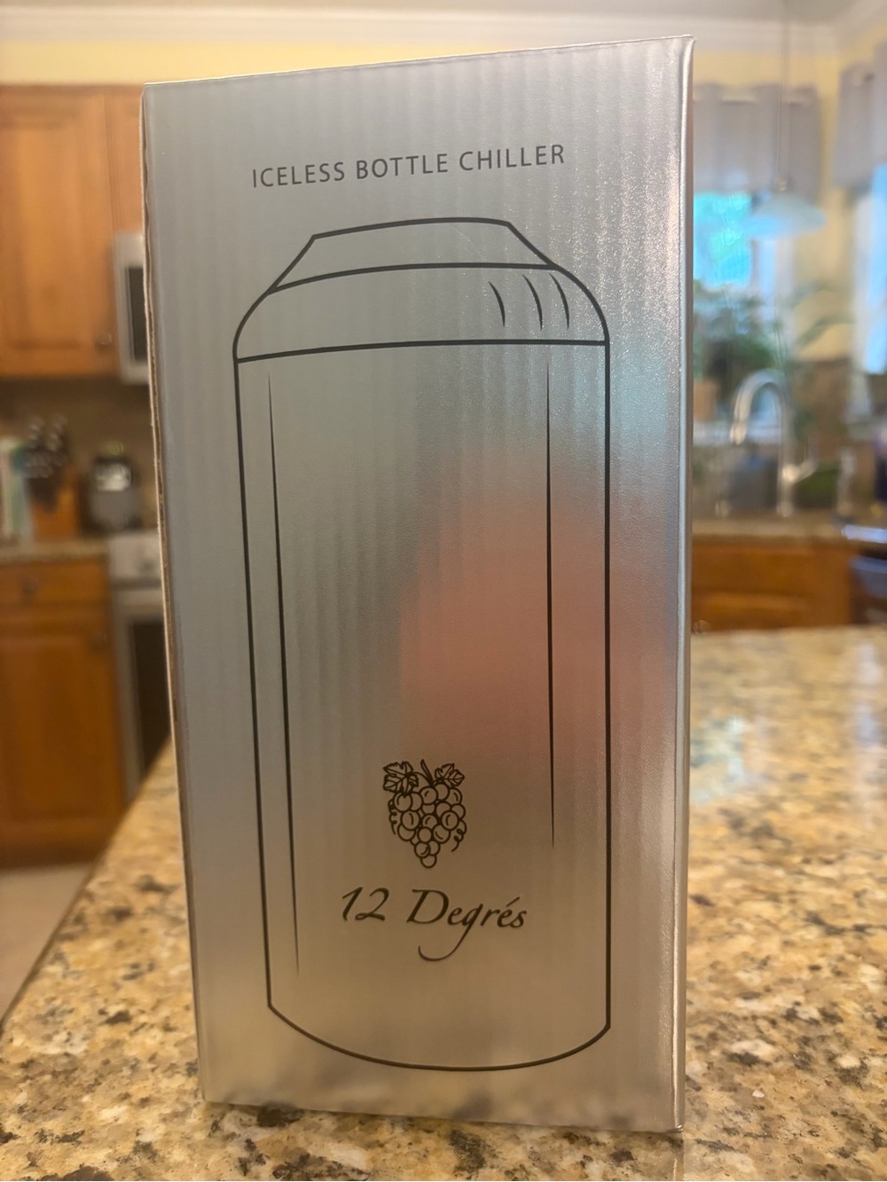 Silver Iceless Bottle Chiller